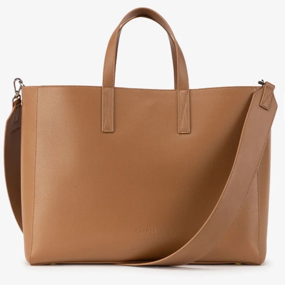 Haven Laptop Tote in Toffee